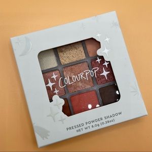 Colourpop Starry Eyes Clear The Air 9 Pan Eyeshadow Pallet New Peach‎ Coral